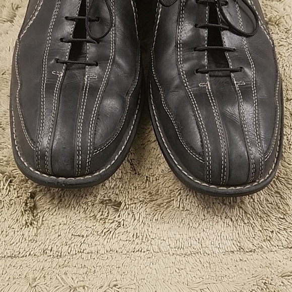 Johnston & Murphy Black Brazilian Leather Shoes - Picture 2 of 8